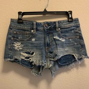 Daisy duke denim shorts